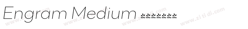 Engram Medium 半粗体字体转换
